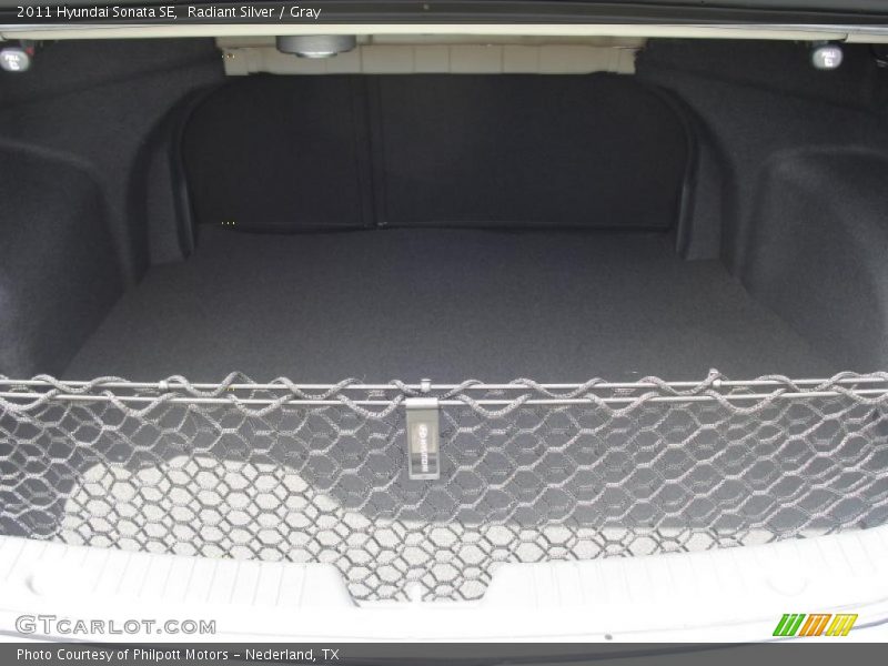 Radiant Silver / Gray 2011 Hyundai Sonata SE