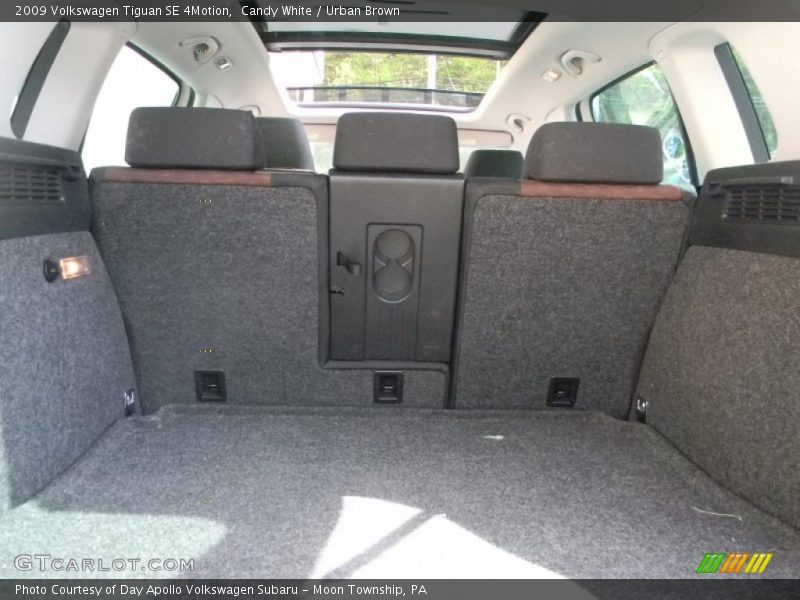 Candy White / Urban Brown 2009 Volkswagen Tiguan SE 4Motion