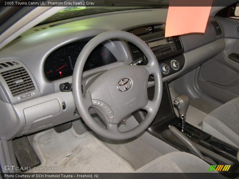 Phantom Gray Pearl / Gray 2005 Toyota Camry LE