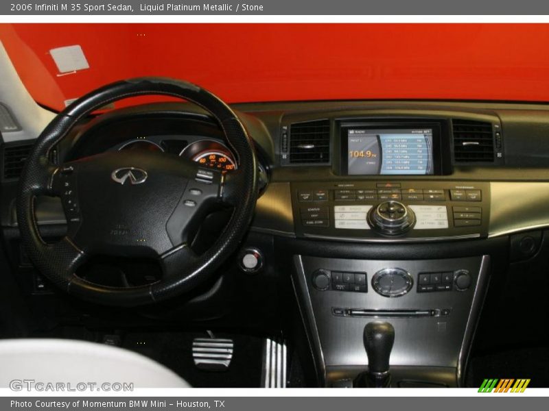 Liquid Platinum Metallic / Stone 2006 Infiniti M 35 Sport Sedan