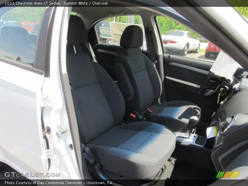 Summit White / Charcoal 2011 Chevrolet Aveo LT Sedan