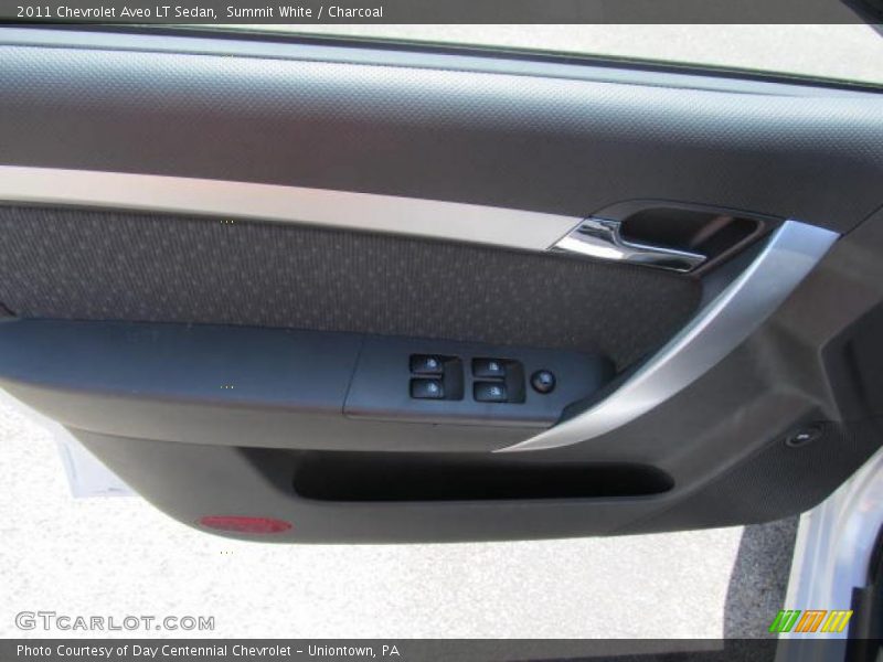 Summit White / Charcoal 2011 Chevrolet Aveo LT Sedan
