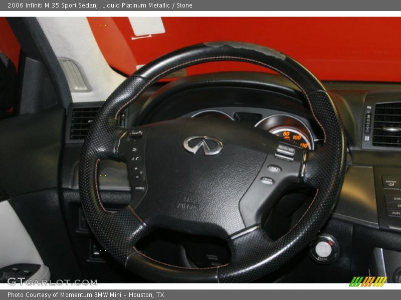 Liquid Platinum Metallic / Stone 2006 Infiniti M 35 Sport Sedan