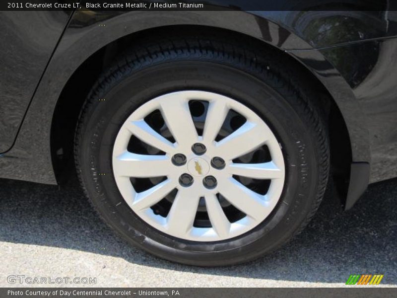 Black Granite Metallic / Medium Titanium 2011 Chevrolet Cruze LT