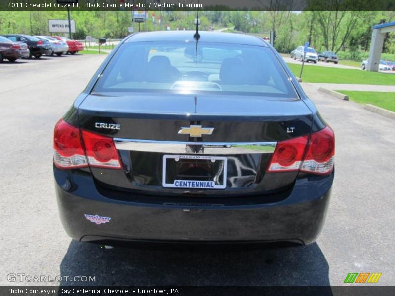 Black Granite Metallic / Medium Titanium 2011 Chevrolet Cruze LT