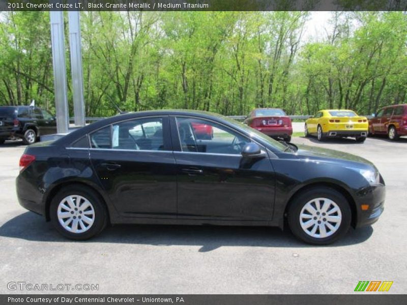Black Granite Metallic / Medium Titanium 2011 Chevrolet Cruze LT