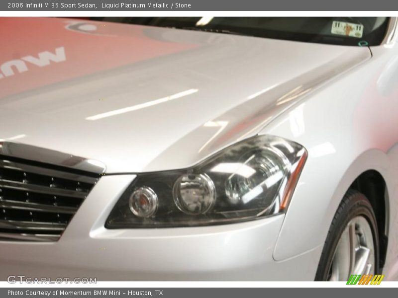 Liquid Platinum Metallic / Stone 2006 Infiniti M 35 Sport Sedan