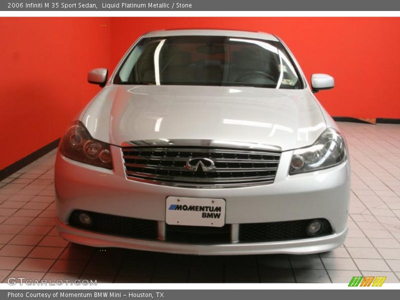 Liquid Platinum Metallic / Stone 2006 Infiniti M 35 Sport Sedan