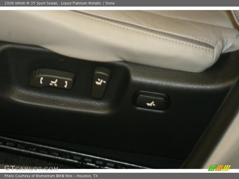 Liquid Platinum Metallic / Stone 2006 Infiniti M 35 Sport Sedan