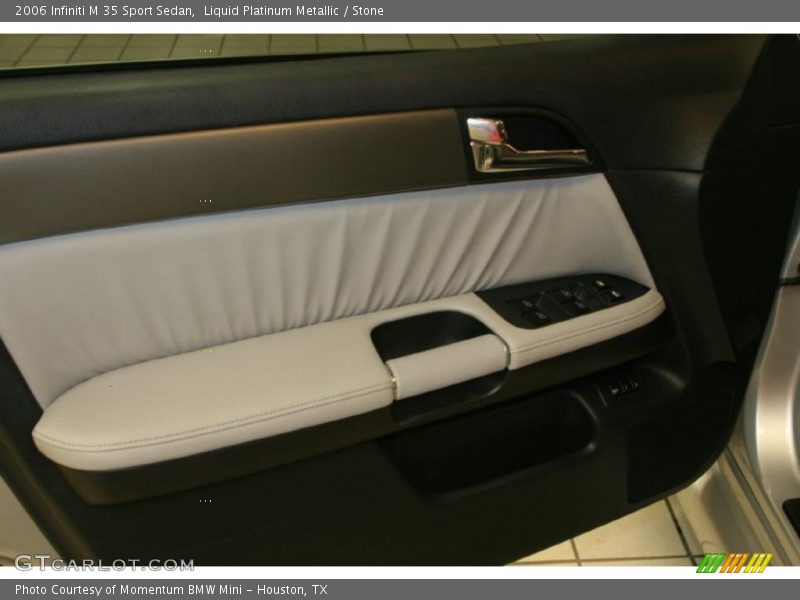 Liquid Platinum Metallic / Stone 2006 Infiniti M 35 Sport Sedan