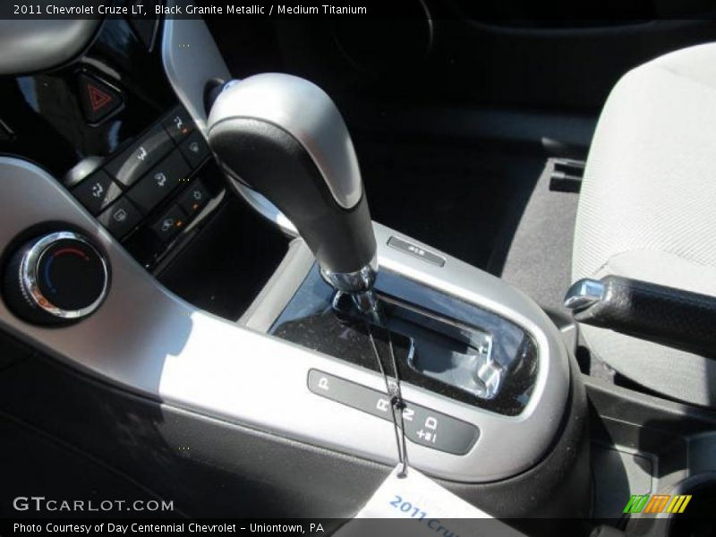 Black Granite Metallic / Medium Titanium 2011 Chevrolet Cruze LT