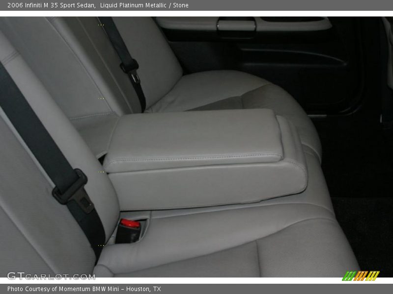 Liquid Platinum Metallic / Stone 2006 Infiniti M 35 Sport Sedan