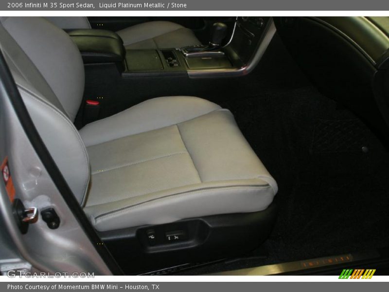 Liquid Platinum Metallic / Stone 2006 Infiniti M 35 Sport Sedan