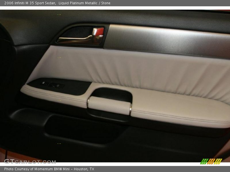 Liquid Platinum Metallic / Stone 2006 Infiniti M 35 Sport Sedan