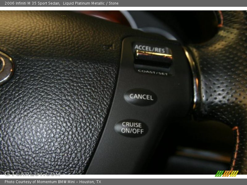 Liquid Platinum Metallic / Stone 2006 Infiniti M 35 Sport Sedan