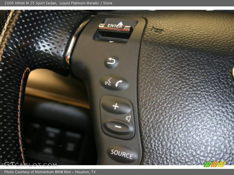 Liquid Platinum Metallic / Stone 2006 Infiniti M 35 Sport Sedan