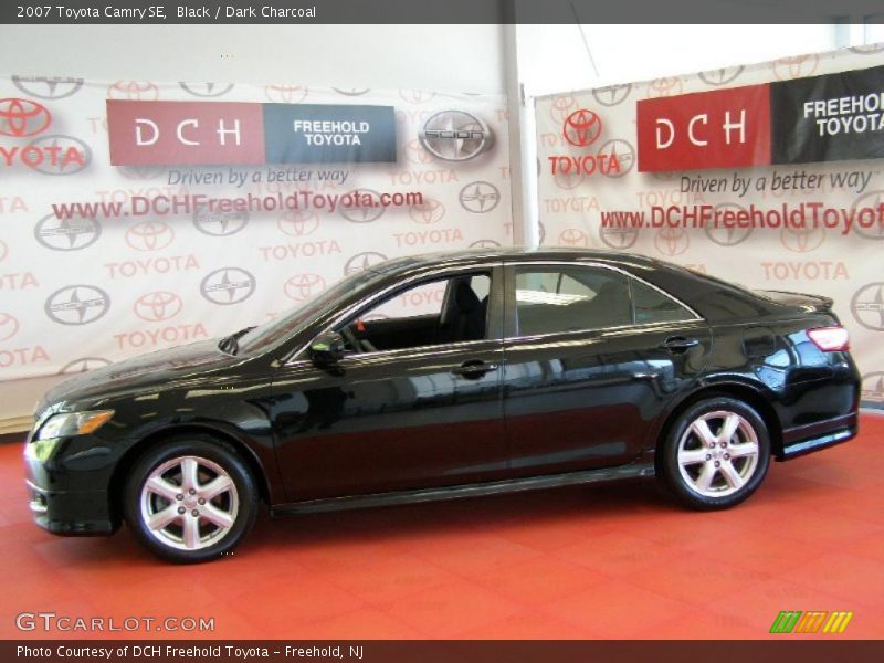Black / Dark Charcoal 2007 Toyota Camry SE