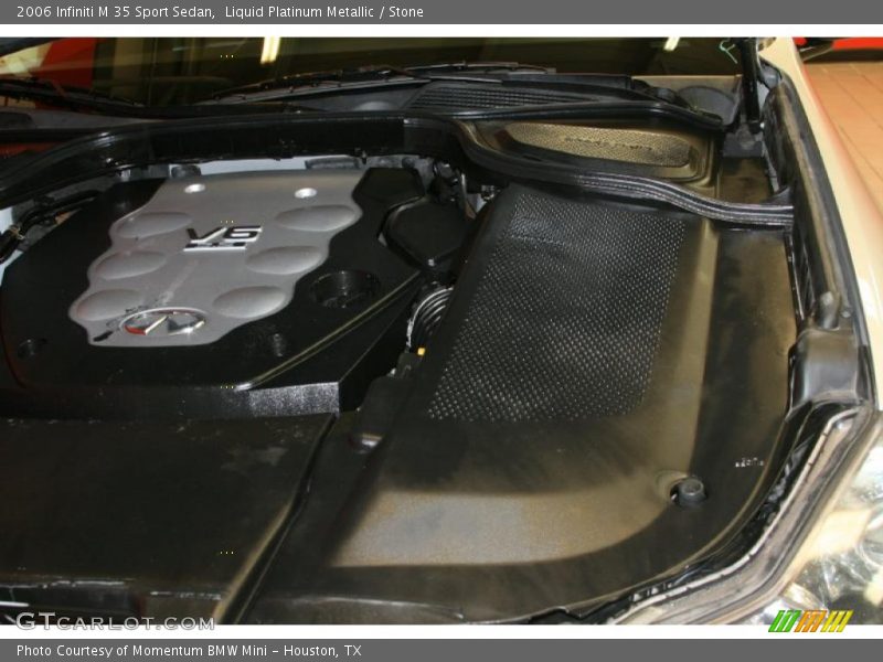 Liquid Platinum Metallic / Stone 2006 Infiniti M 35 Sport Sedan