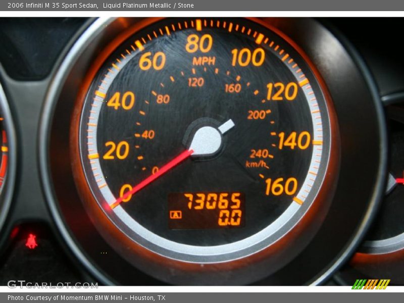 Liquid Platinum Metallic / Stone 2006 Infiniti M 35 Sport Sedan