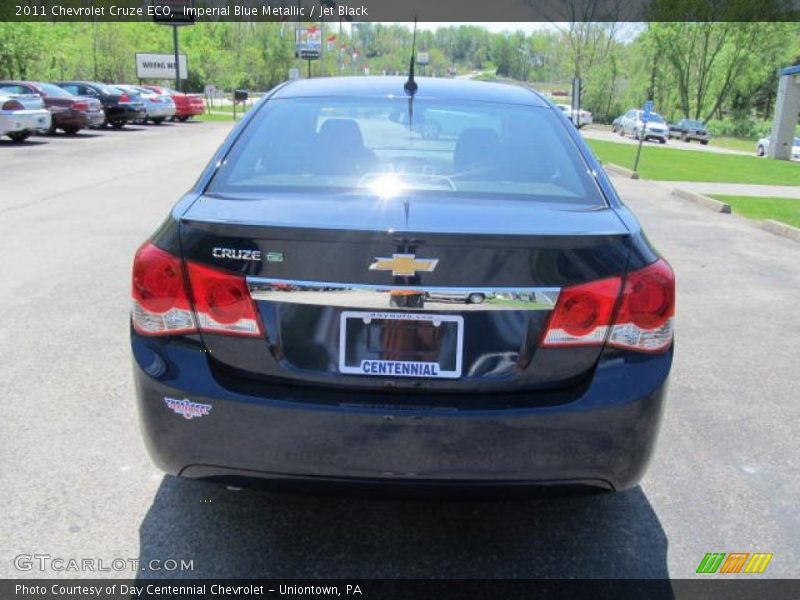 Imperial Blue Metallic / Jet Black 2011 Chevrolet Cruze ECO