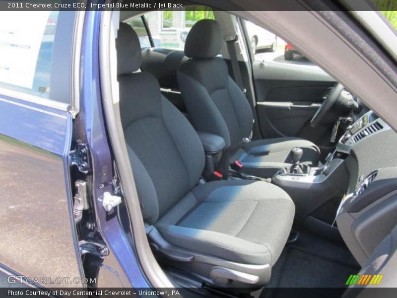 Imperial Blue Metallic / Jet Black 2011 Chevrolet Cruze ECO