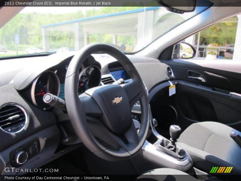 Imperial Blue Metallic / Jet Black 2011 Chevrolet Cruze ECO