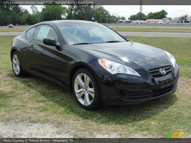 Front 3/4 View of 2011 Genesis Coupe 2.0T