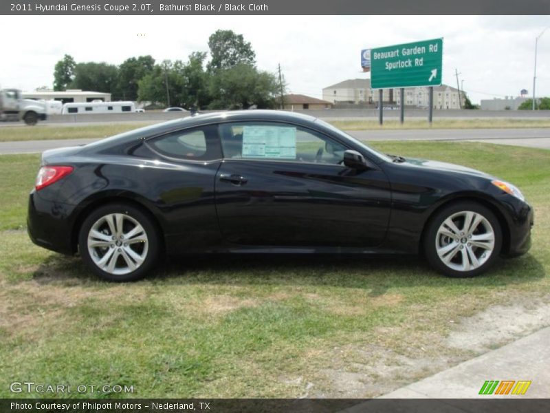  2011 Genesis Coupe 2.0T Bathurst Black