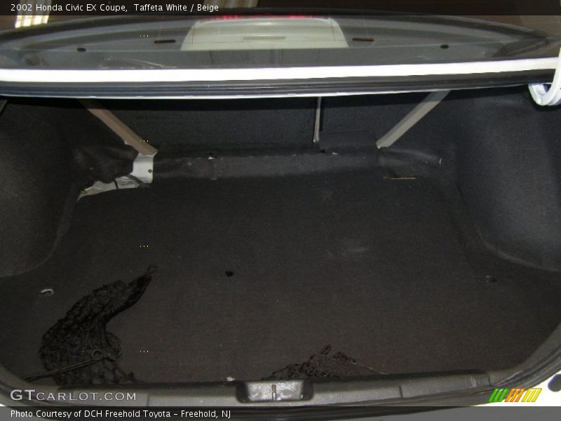 Taffeta White / Beige 2002 Honda Civic EX Coupe