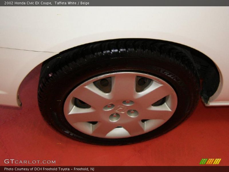 Taffeta White / Beige 2002 Honda Civic EX Coupe