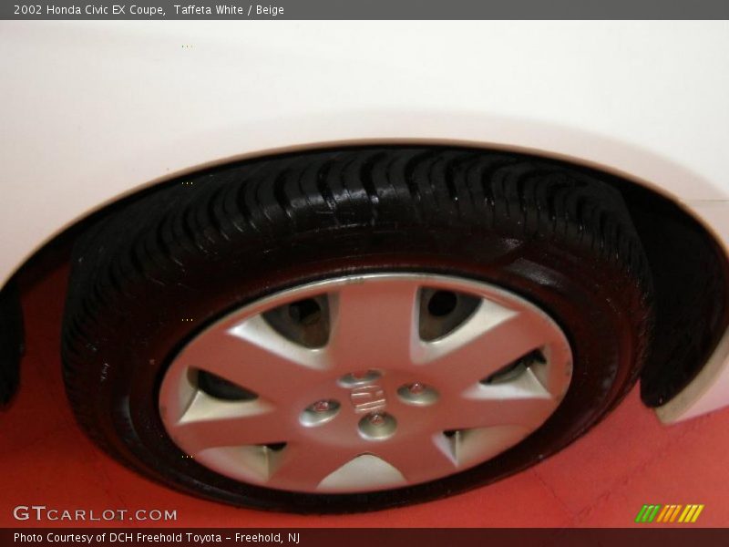 Taffeta White / Beige 2002 Honda Civic EX Coupe