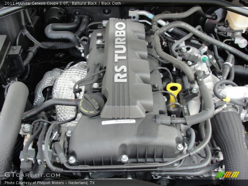  2011 Genesis Coupe 2.0T Engine - 2.0 Liter Turbocharged DOHC 16-Valve CVVT 4 Cylinder