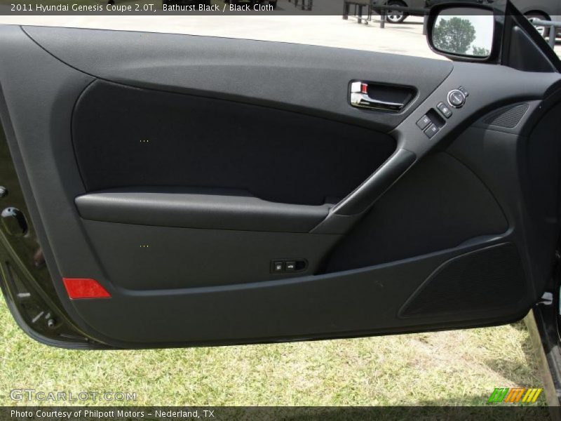 Bathurst Black / Black Cloth 2011 Hyundai Genesis Coupe 2.0T