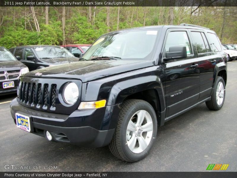 Blackberry Pearl / Dark Slate Gray/Light Pebble 2011 Jeep Patriot Latitude