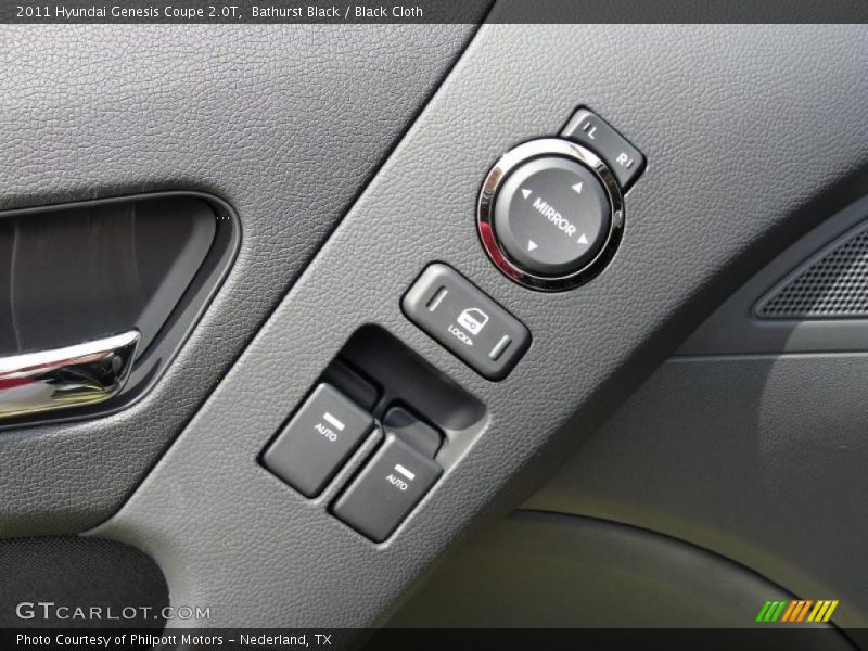 Bathurst Black / Black Cloth 2011 Hyundai Genesis Coupe 2.0T