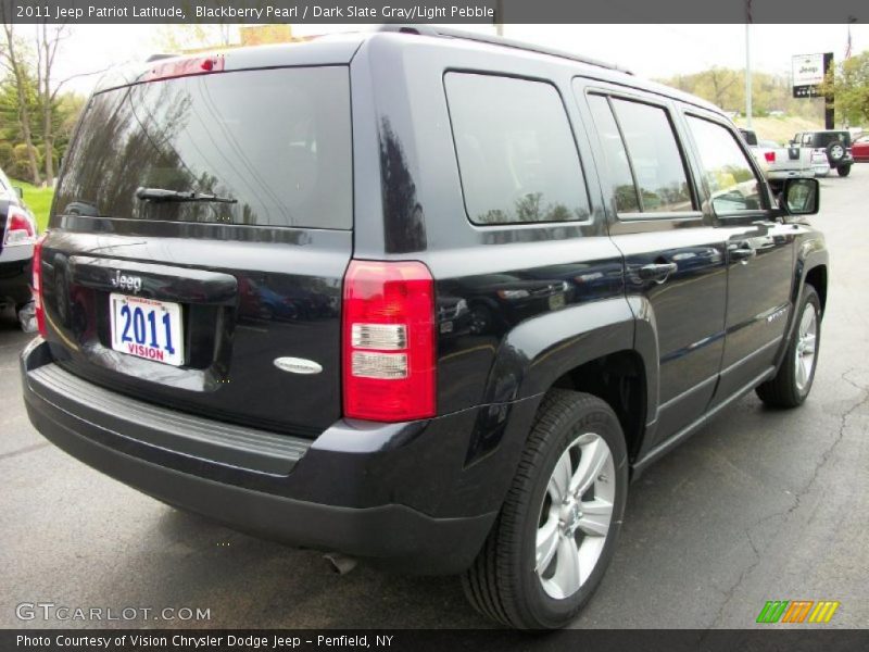 Blackberry Pearl / Dark Slate Gray/Light Pebble 2011 Jeep Patriot Latitude