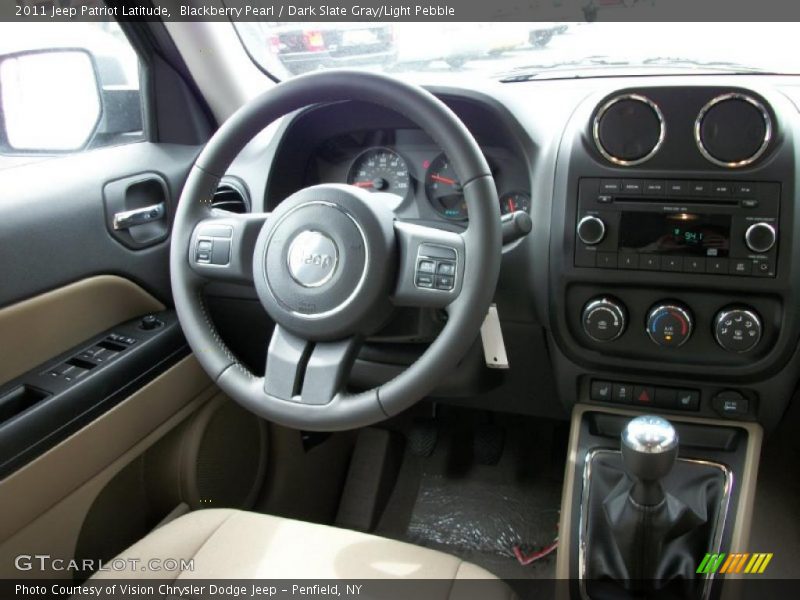 Blackberry Pearl / Dark Slate Gray/Light Pebble 2011 Jeep Patriot Latitude
