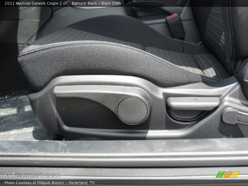 Bathurst Black / Black Cloth 2011 Hyundai Genesis Coupe 2.0T