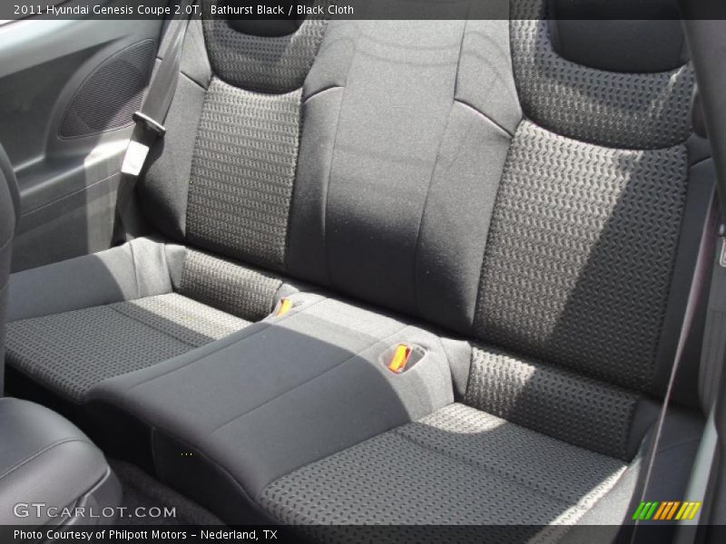Bathurst Black / Black Cloth 2011 Hyundai Genesis Coupe 2.0T