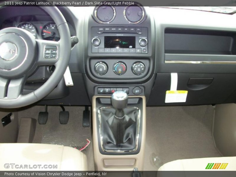 Blackberry Pearl / Dark Slate Gray/Light Pebble 2011 Jeep Patriot Latitude