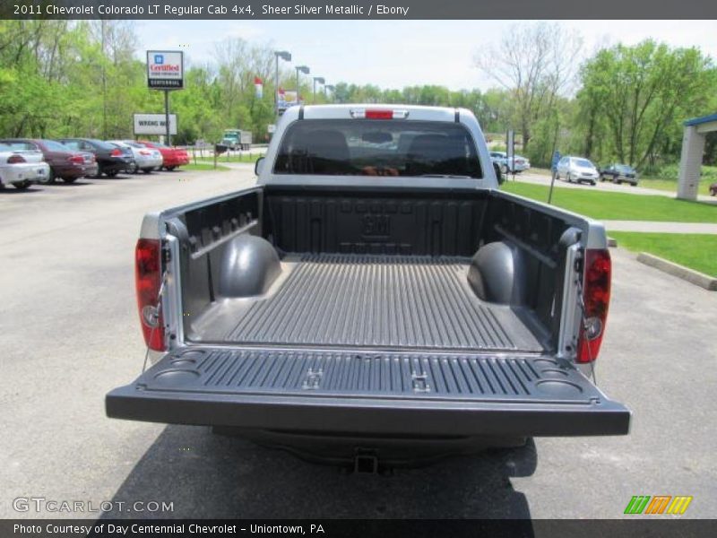 Sheer Silver Metallic / Ebony 2011 Chevrolet Colorado LT Regular Cab 4x4