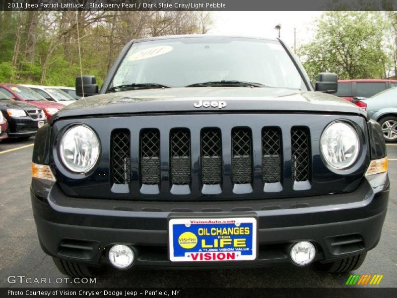 Blackberry Pearl / Dark Slate Gray/Light Pebble 2011 Jeep Patriot Latitude