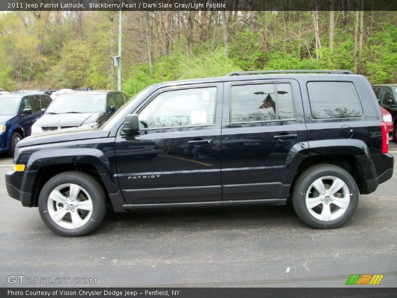 Blackberry Pearl / Dark Slate Gray/Light Pebble 2011 Jeep Patriot Latitude