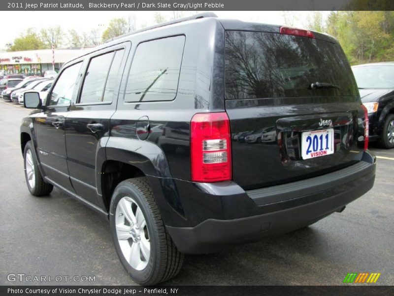 Blackberry Pearl / Dark Slate Gray/Light Pebble 2011 Jeep Patriot Latitude