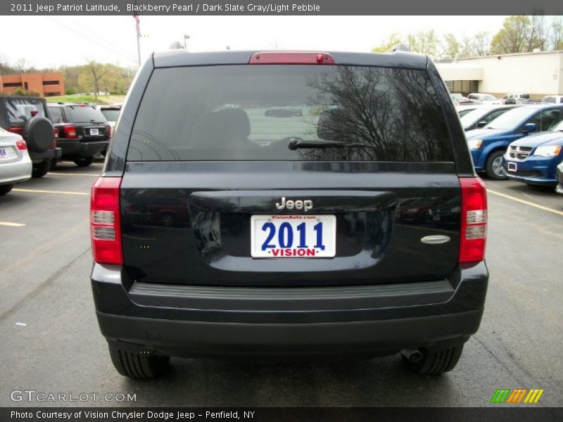 Blackberry Pearl / Dark Slate Gray/Light Pebble 2011 Jeep Patriot Latitude