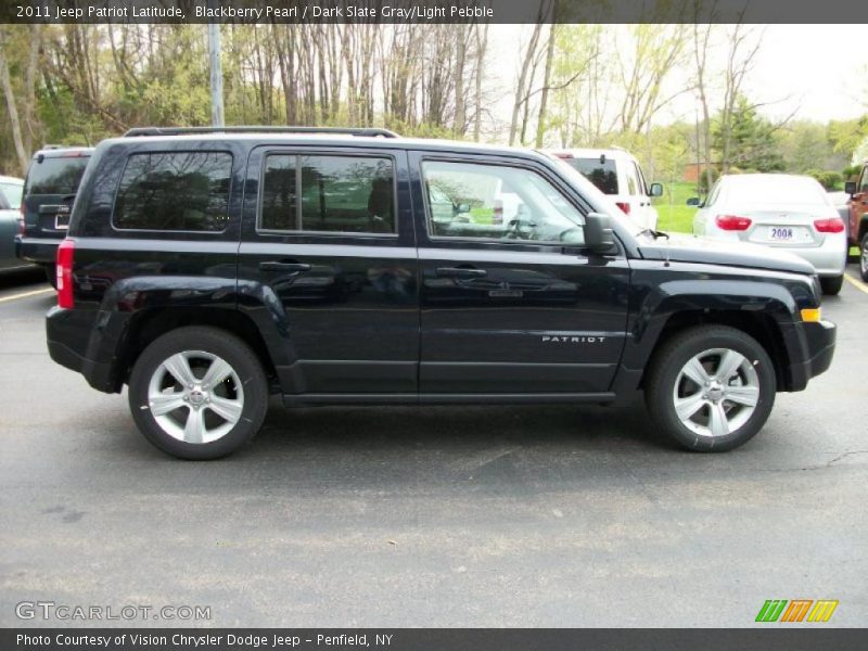 Blackberry Pearl / Dark Slate Gray/Light Pebble 2011 Jeep Patriot Latitude