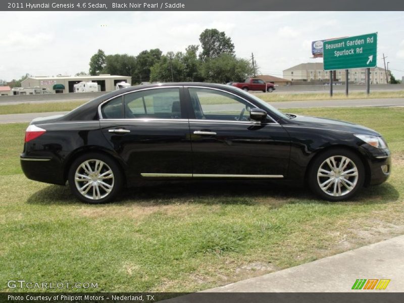  2011 Genesis 4.6 Sedan Black Noir Pearl