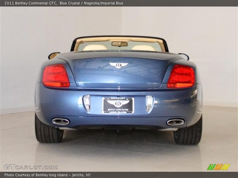 Blue Crystal / Magnolia/Imperial Blue 2011 Bentley Continental GTC
