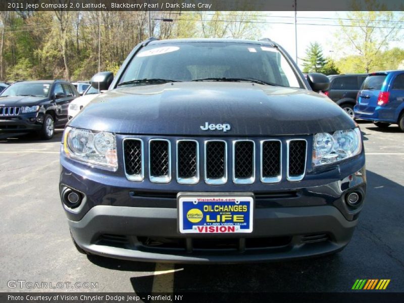 Blackberry Pearl / Dark Slate Gray 2011 Jeep Compass 2.0 Latitude