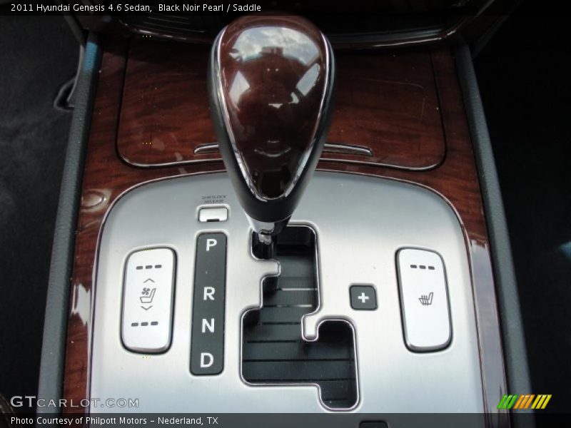  2011 Genesis 4.6 Sedan 6 Speed Shiftronic Automatic Shifter